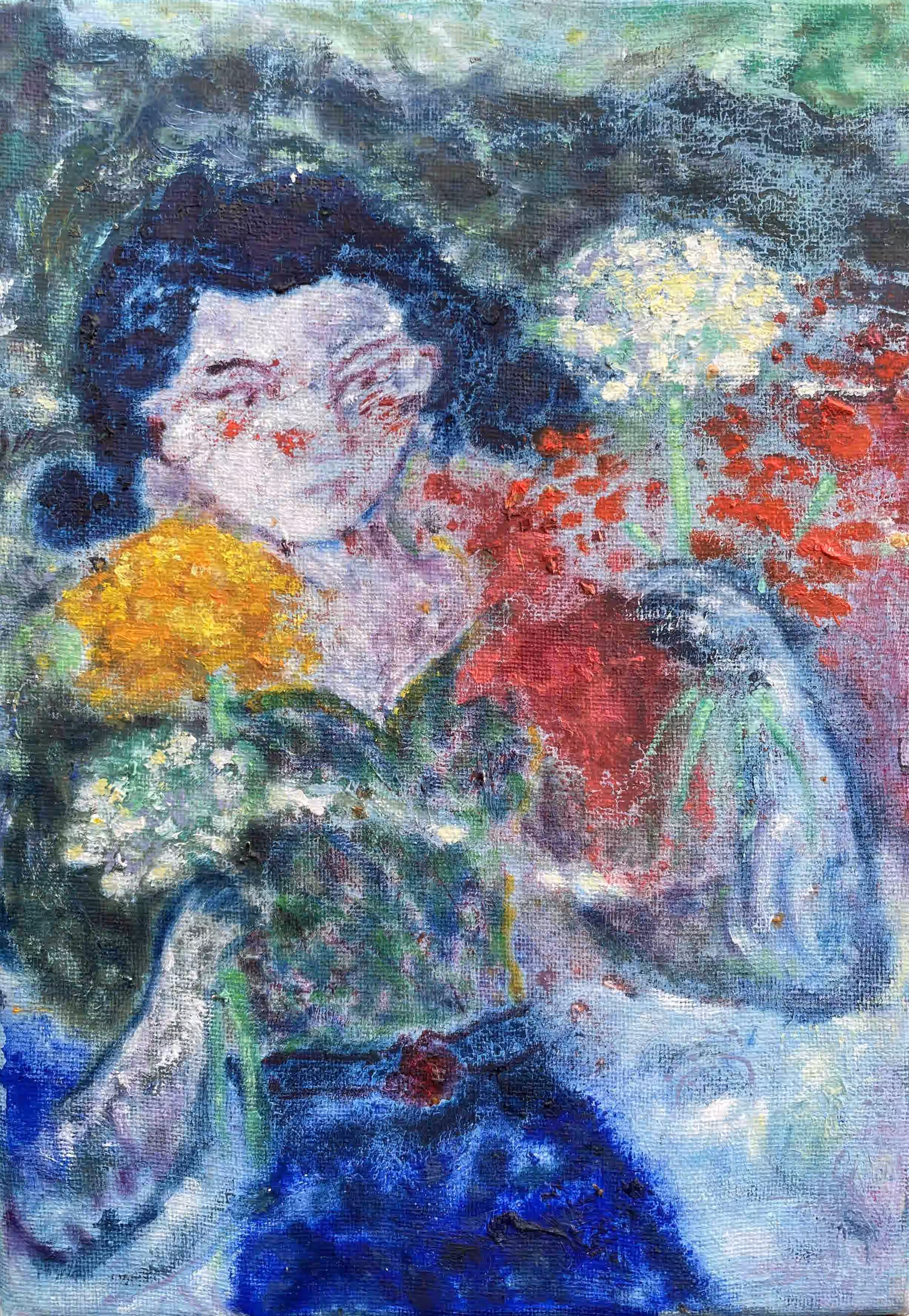 It's blowing a hooley