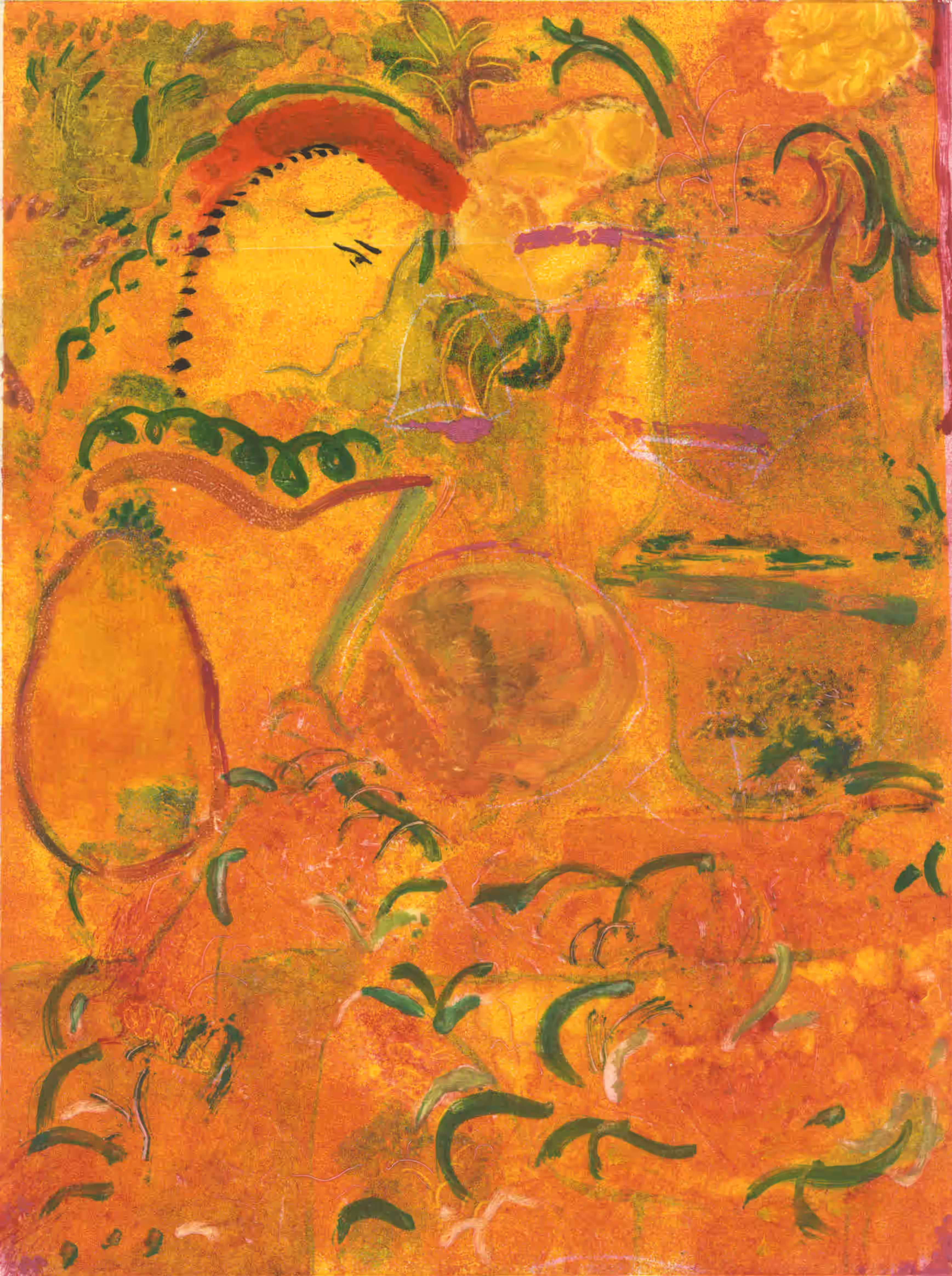 La femme au chapeau rouge