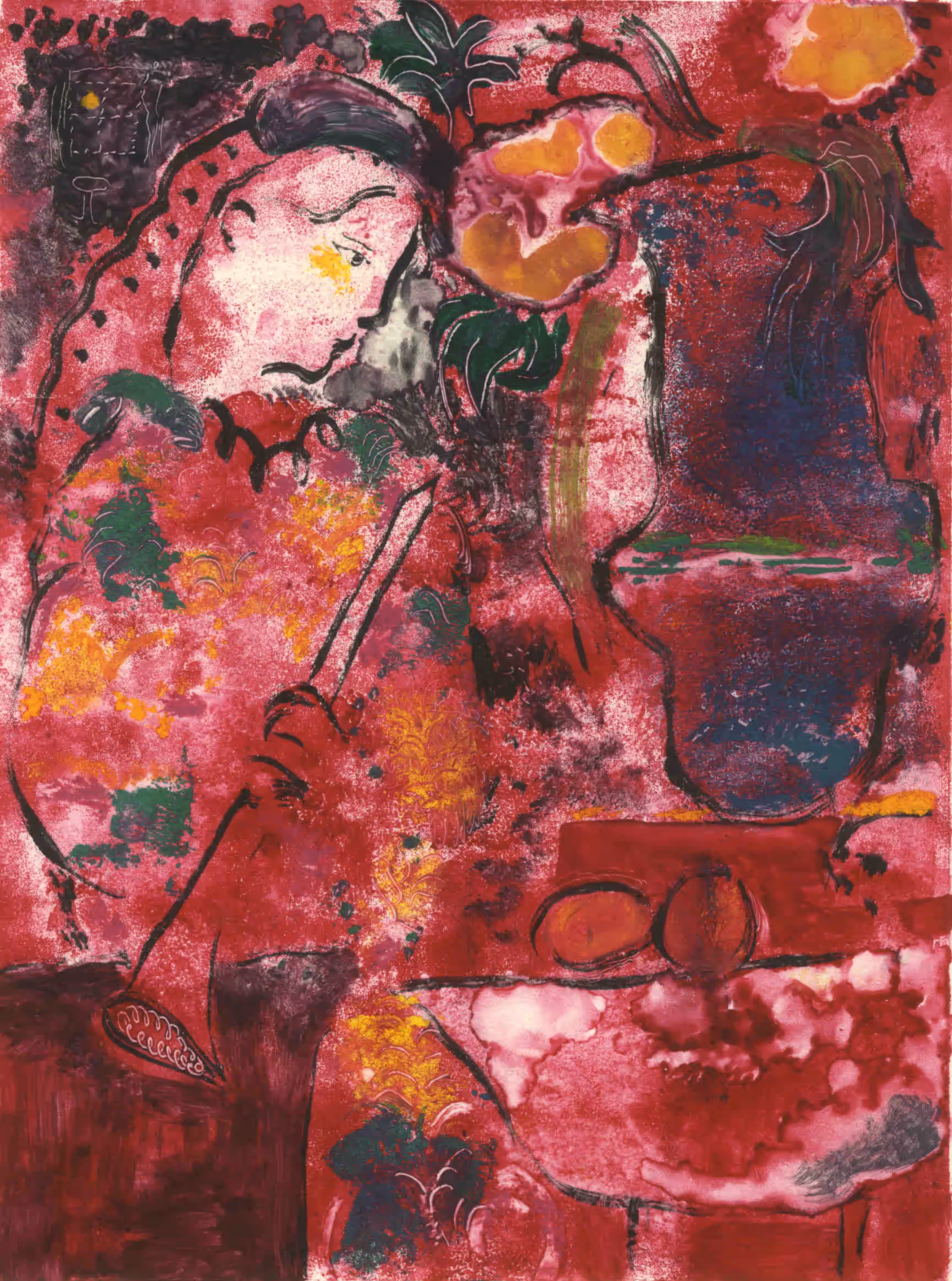 La fille et sa flute